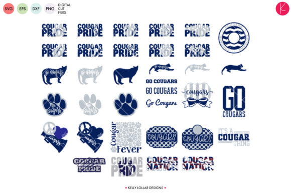 Download Cougars Mascot Bundle - Bundle Collection