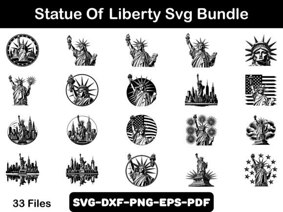 Download Statue of Liberty Svg Bundle - Bundle Collection