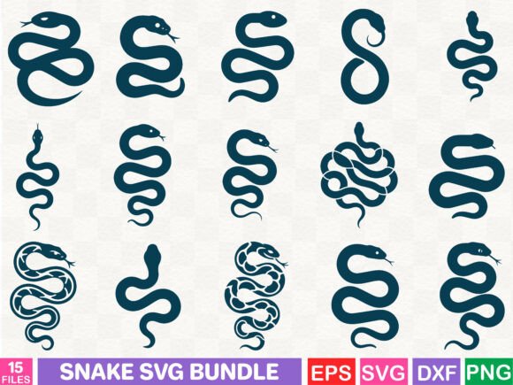 Download Snake Svg Bundle - Bundle Collection