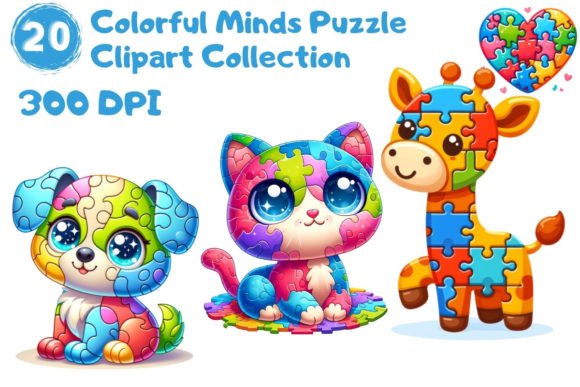 Download Colorful Minds Puzzle Clipart Collection - Puzzle clipart Collection