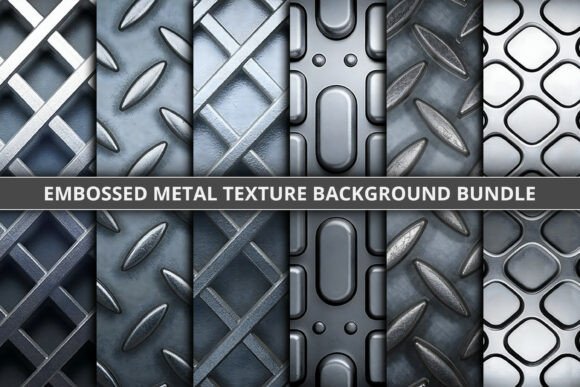 Download Embossed Metal Texture Bundle - Bundle Collection