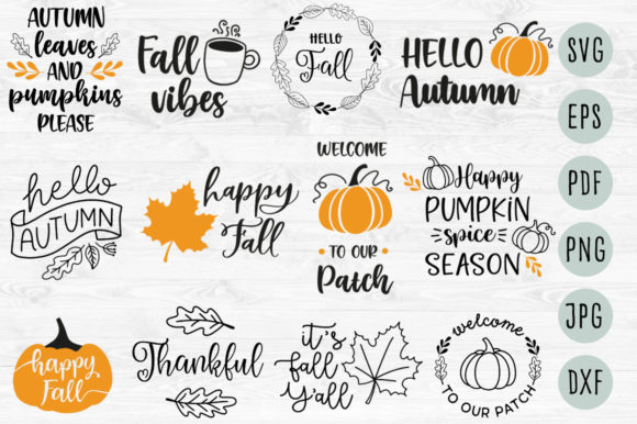 Download Autumn Bundle Svg - Bundle Collection