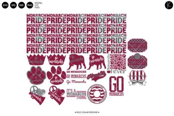 Download Monarchs Mascot Bundle - Bundle Collection