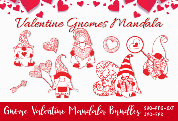 Download Gnome Mandala Zentangle Monogram Bundle - Bundle Collection